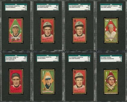1911 T205 Gold Border SGC-Graded Collection (12) 